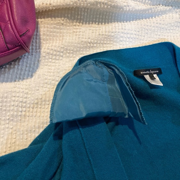 Nanette Lepore Buckle Sweater Jacket - Picture 3 of 6